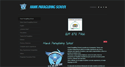 Desktop Screenshot of hawkparagliding.com
